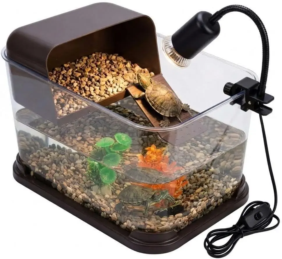 Ürün görseli: FISH TANK CQF-7116-3 S-MULTIFONKSIYON UV KAPLUMBAĞA AKV. 31x19