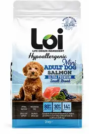 Loi Somonlu 3 kg Küçük Irk Yetişkin Köpek Maması