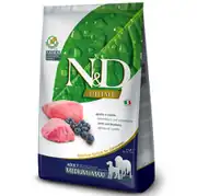 N&D Prime Kuzu Etli ve Yaban Mersinli 2.5 kg Orta ve Büyük Irk Yetişkin Köpek Maması