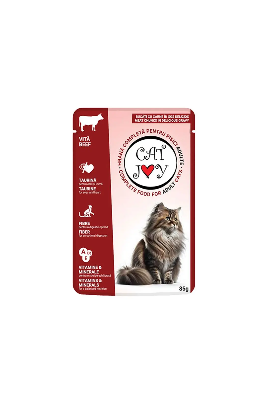 Ürün görseli: Cat Joy Sığır Etli Yetişkin Kedi Konservesi 85gr