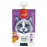 Wanpy Tasty Meat Paste Taze Ördeki ve Balkabaklı Kedi Et Ezmesi 90 Gr