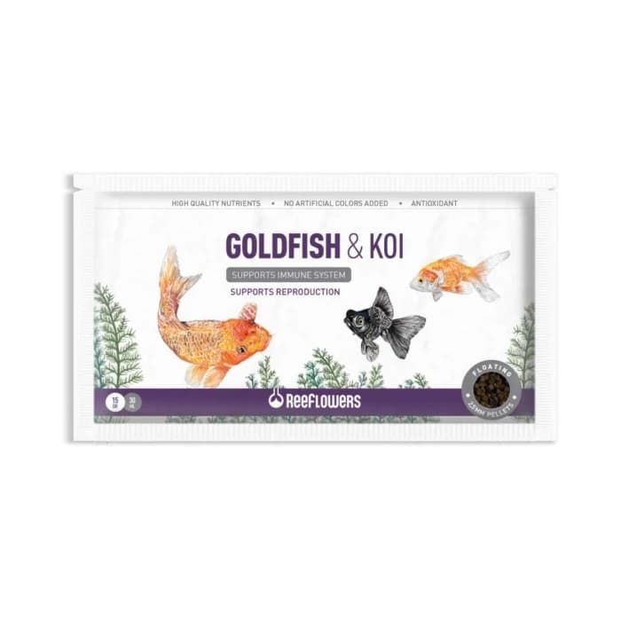 Ürün görseli: ReeFlowers Goldfish ve Koi Balık Yemi 15 Gr - 24 Adet