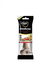 Gnawlers Wise Bone Somonlu ve Limon Aromalı Köpek Ödül Kemiği 40gr [M]