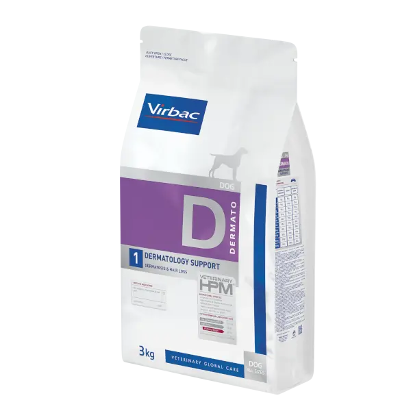 Ürün görseli: Virbac Dermatology Support Dog Food 3 kg