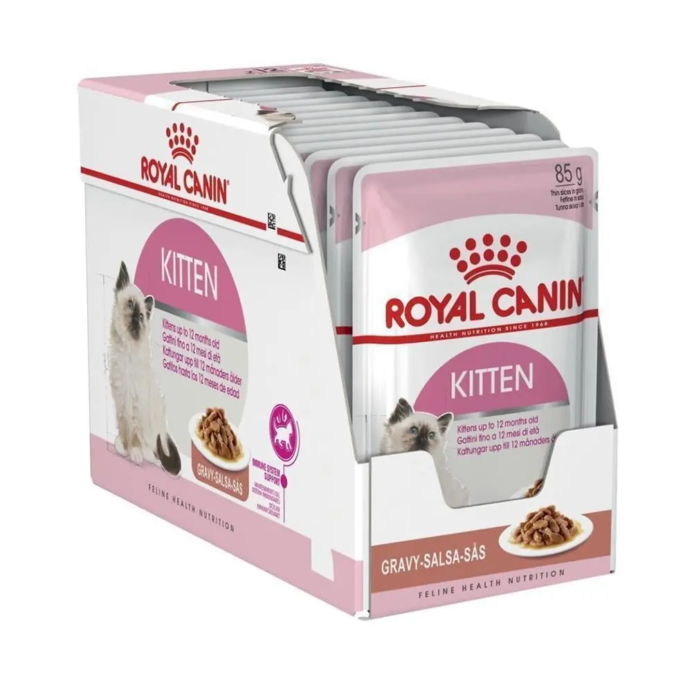 Ürün görseli: Royal Canin Kitten Yavru Kedi Yaş Maması 85 gr 12 Adet