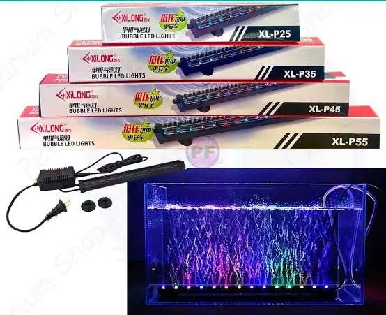 Ürün görseli: Xilong Xl-P25 Akvaryum Rgb Ledli Hava Taşı 25 cm