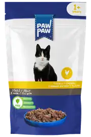 PawPaw Tavuklu Kedi Pouch 85 Gr