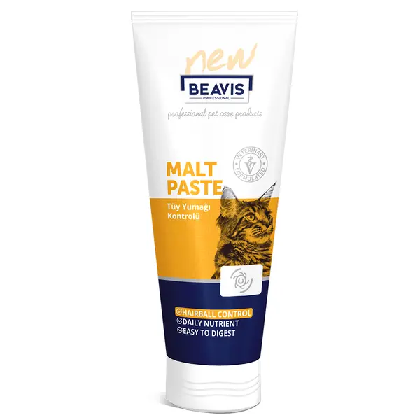 Ürün görseli: Beavis Kedi Malt Paste Tüy Yumağı Önleyici 85 ml