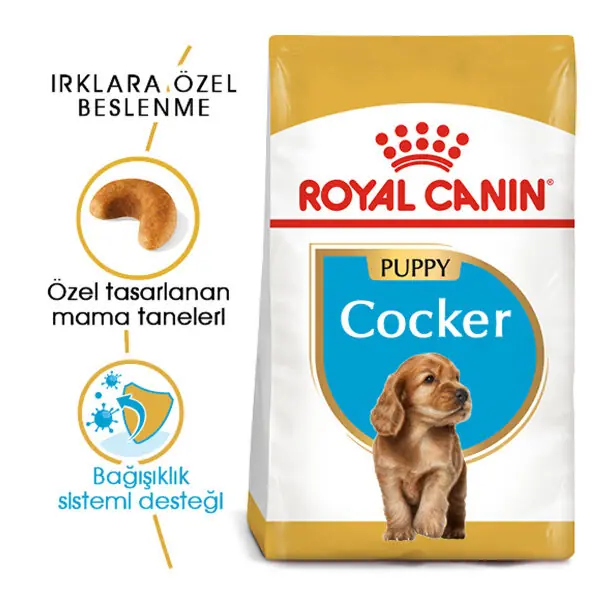 Ürün görseli: Royal Canin Cocker Yavru Köpek Maması 3 KG