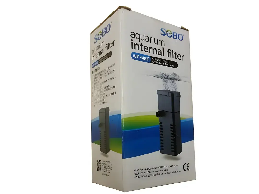 Ürün görseli: Sobo WP-300F Akvaryum İç Filtre 150 Lt/S