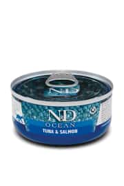 N&D Ocean Tahılsız Ton Balığı ve Somonlu 70 gr Yetişkin Yaş Kedi Maması