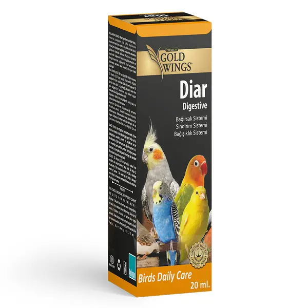 Ürün görseli: Gold Wings Premium Diar 20 ml Sindirim Sistemi Destekleyici