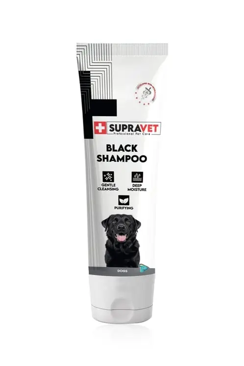 Ürün görseli: Supravet 200 ml Siyah Tüylü Köpek Şampuanı