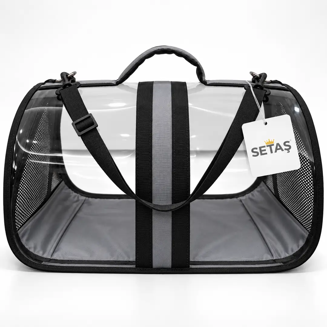 Ürün görseli: Setaş 1.Kalite Şeffaf Flybag Çanta ( Renk Seçiniz )