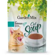 Gardenmix Somonlu Kedi Çorbası 40gr - 24 Adet
