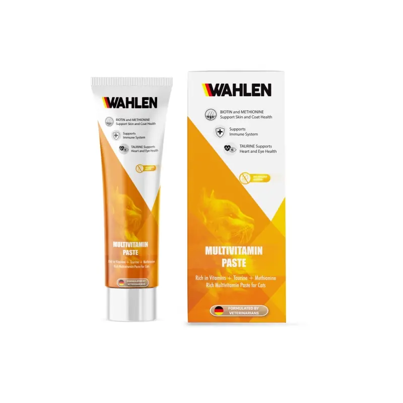 Ürün görseli: Wahlen Gelişimi Destekleyen Multivitamin Kedi Malt Macun 100 ml