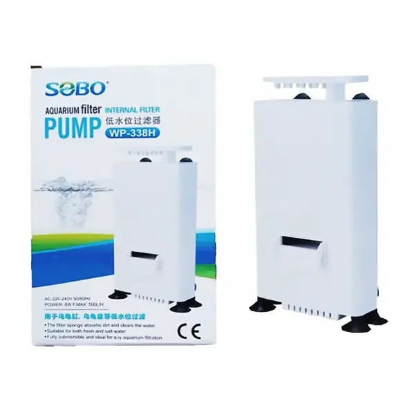 Ürün görseli: Sobo Alçak Seviye Mini Askı Filtre 500L/S 8W