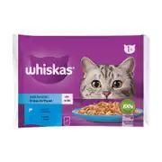 Whiskas Balık Favorileri 4x85 gr Pouch x 13 Adet