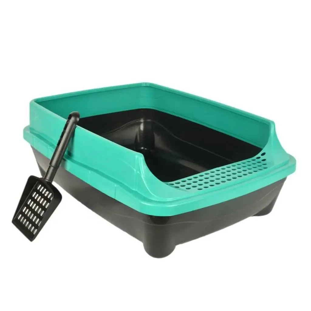 Ürün görseli: Açık Kedi Tuvaleti ( Kürek Hediyeli )