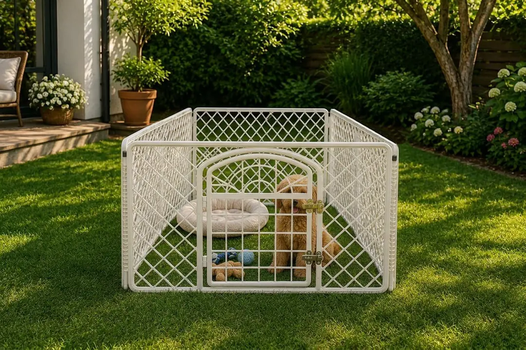 Setaş Plastik Evcil Hayvan Çiti - 4 Panel ( 90x60CM )