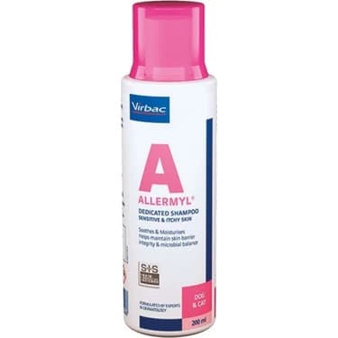 Ürün görseli: Virbac Allermyl Dermatolojik 200 ml Kedi Köpek Şampuanı