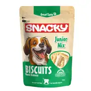 Snacky Junior Mix Köpek Bisküvisi 200 gr - 6 Adet