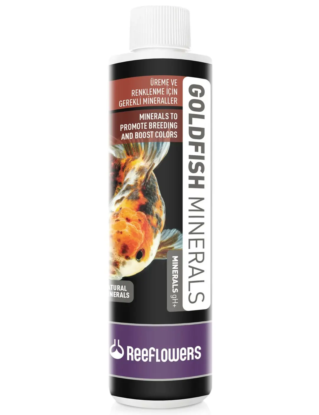 Ürün görseli: ReeFlowers Goldfish Minerals 85 ml Üreme Renklenme Minerali