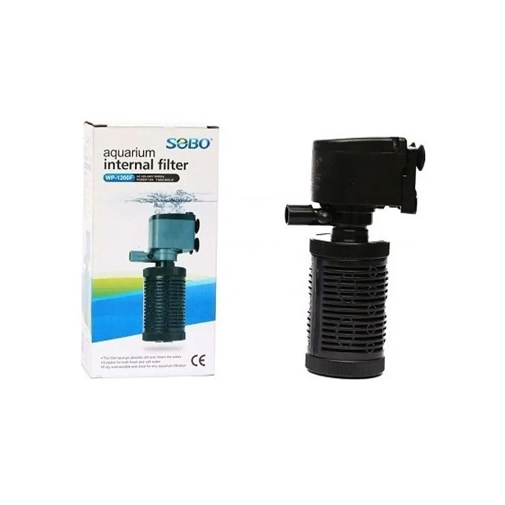Ürün görseli: Sobo Wp-1200F 800 lt/h 15 W Akvaryum İç Filtre