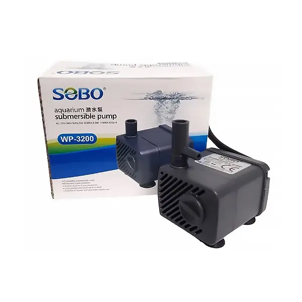 Ürün görseli: Sobo WP-3200 Kafa Motoru 300Lt/H 5W