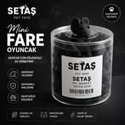 Setaş Pet Toys Mini Fare Kedi Oyuncağı 50'li