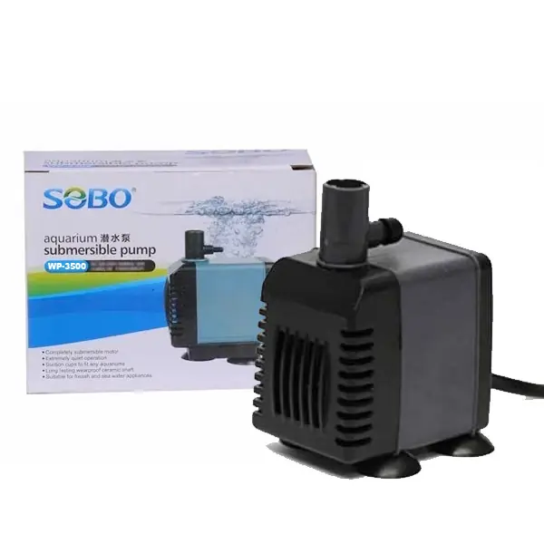 Ürün görseli: Sobo WP-3500 25 W 1200 lt/saat Akvaryum Sump Motoru