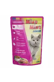 Miau Miau Kitten Tavuklu Yavru Kedi Konservesi 100gr