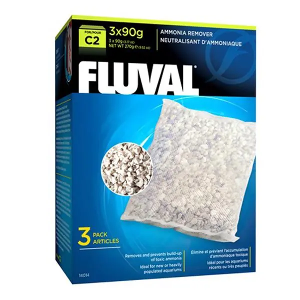 Ürün görseli: Fluval C2 Amonyak Giderici 3x90 Gr