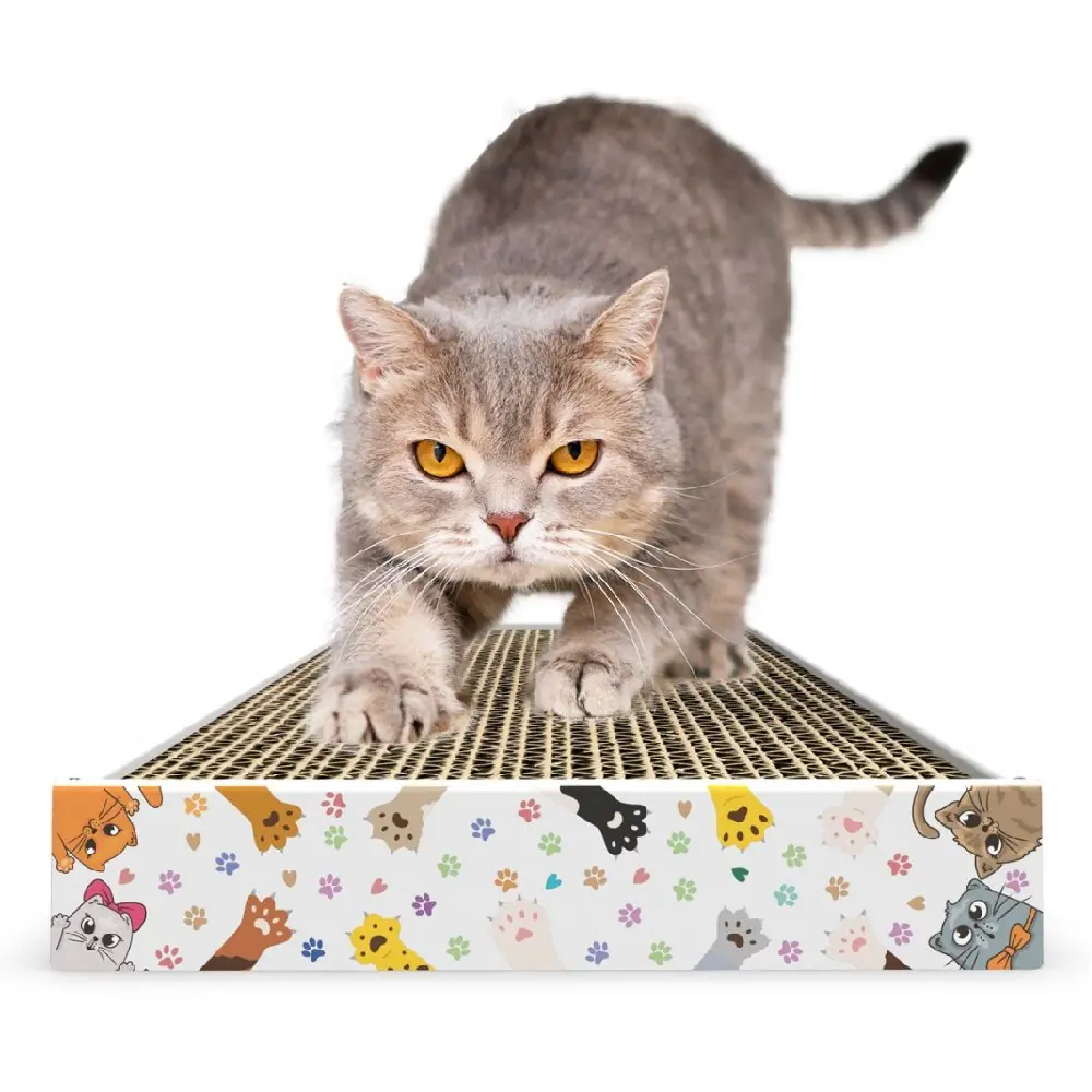 Ürün görseli: Kedi Tırmalama Kartonu - Tırmata - 46X17
