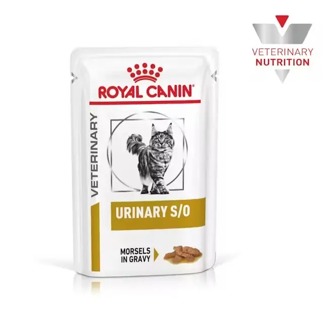 Ürün görseli: Royal Canin Veterinary Urinary S/O 12x85 gr Yetişkin Kedi Yaş Maması