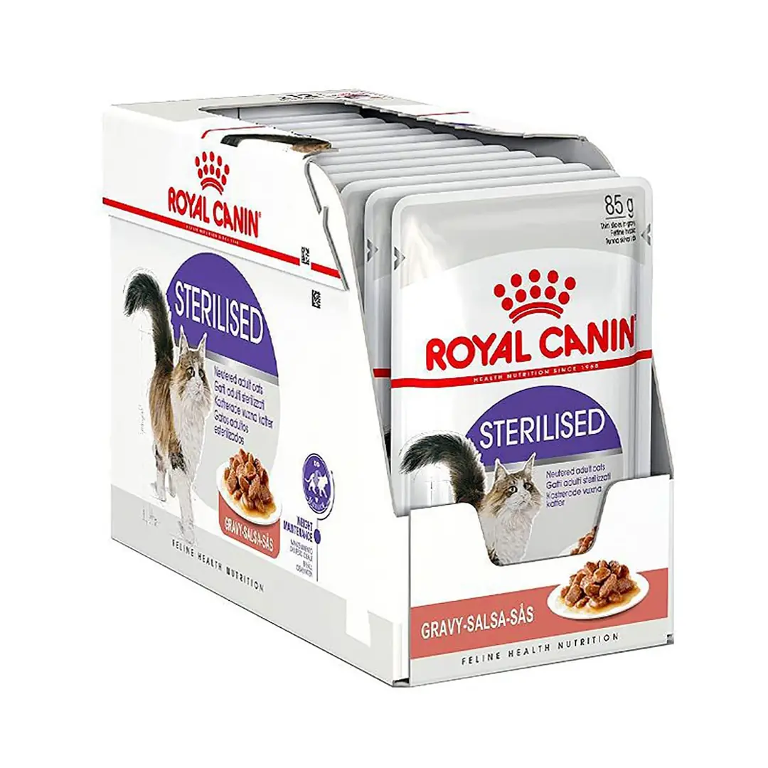 Ürün görseli: Royal Canin Sterilised Kısır Kedi Pouch Yaş Mama 85 gr x 12 Adet