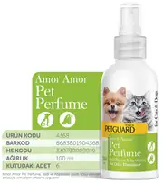 PetGuard Amor Kedi Köpek Parfümü 6lı