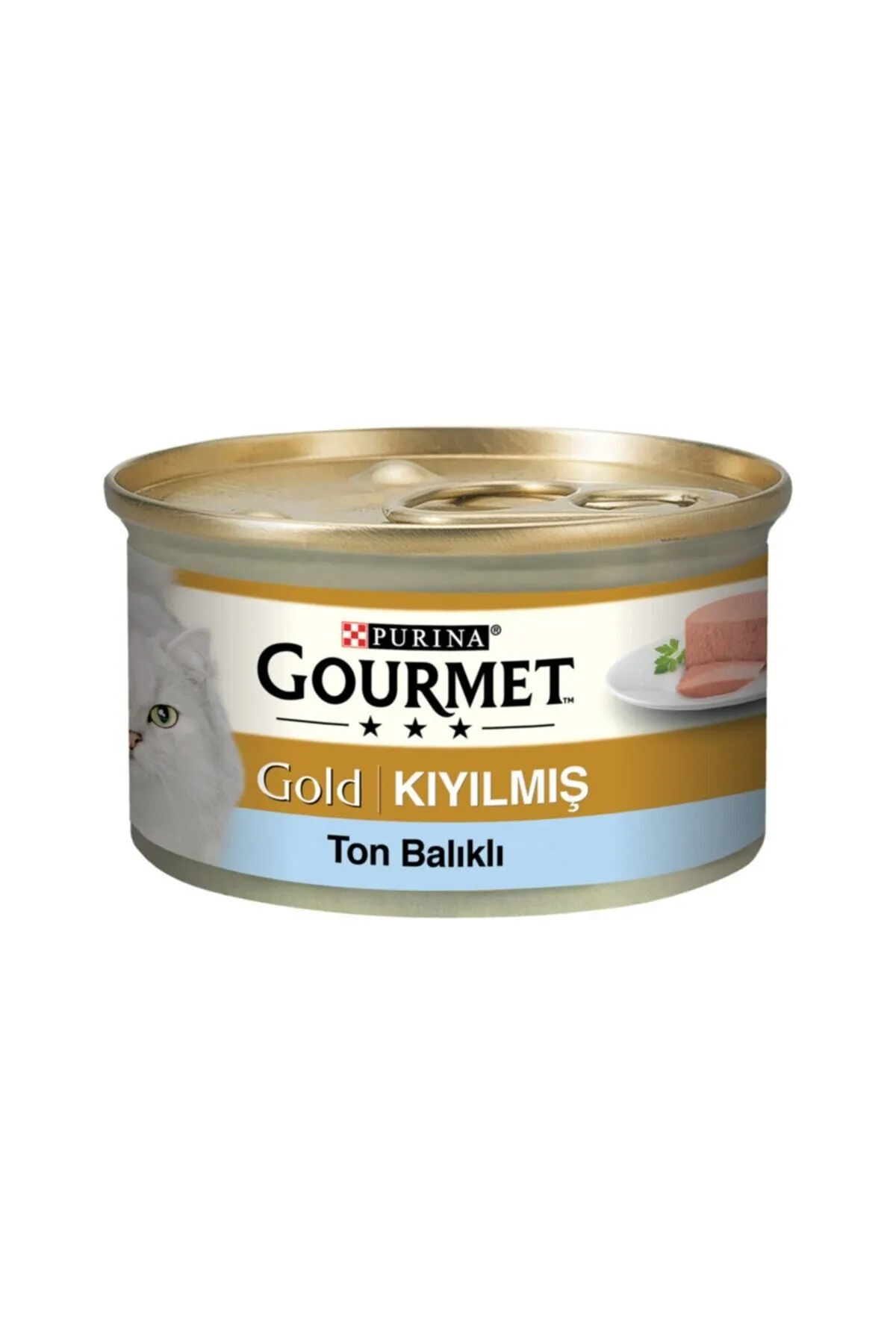 Ürün görseli: Gourmet Gold Kıyılmış Ton Balıklı Kedi Konservesi 85gr
