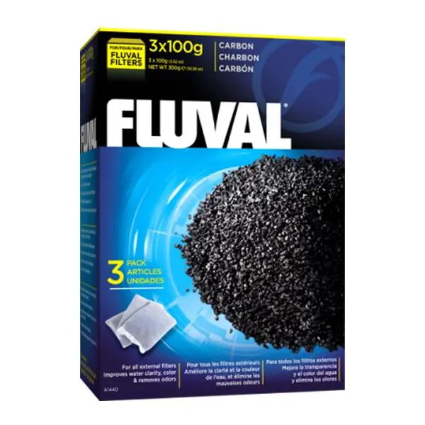 Ürün görseli: Fluval Karbon 300gr Filtre Malzemesi