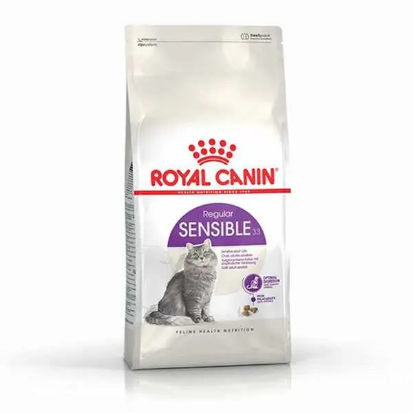 Ürün görseli: Royal Canin Sensible 33 Hassas Sindirim Destekleyici Kedi Maması 4 Kg