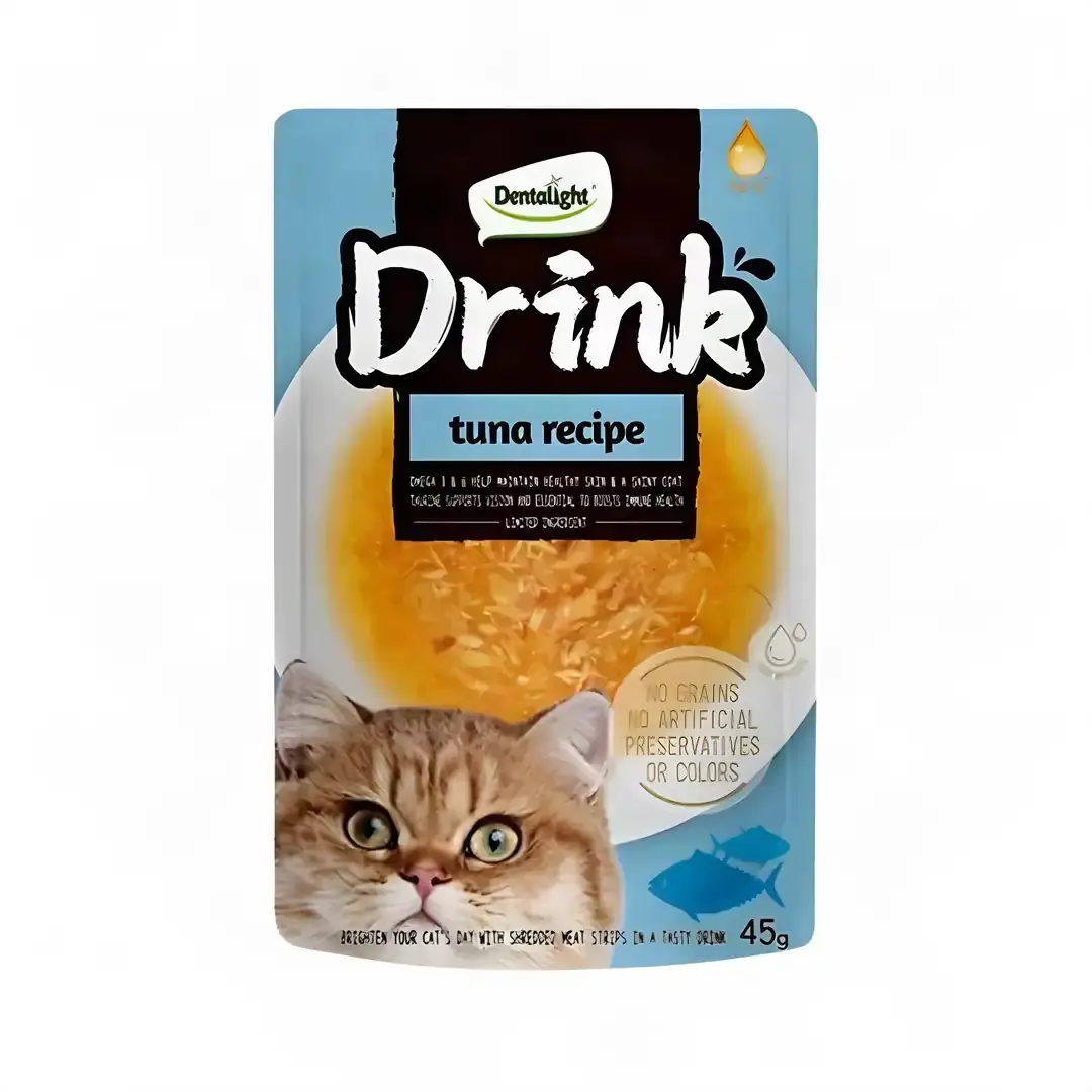 Ürün görseli: Dentalight Drink Ton Balıklı Kedi Çorbası 45gr