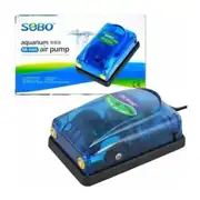 Sobo SB-348 Çift Çıkışlı Hava Motoru 2x4 L/dak 5 W.
