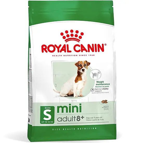 Ürün görseli: Royal Canin Mini Adult +8 Küçük Irk Yaşlı Köpek Maması 2 Kg 