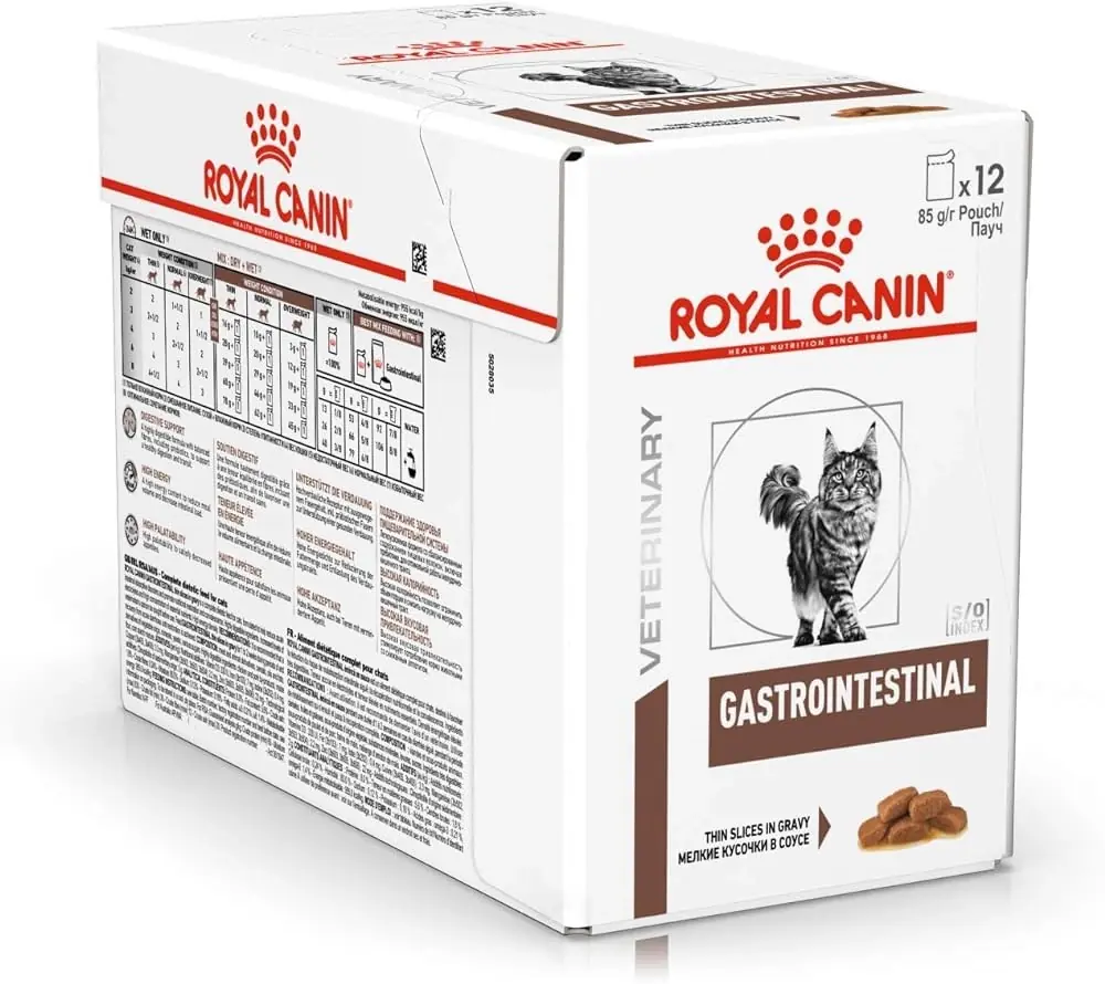 Ürün görseli: Royal Canin Gastrointestinal Yaş Kedi Maması 85gr 12li