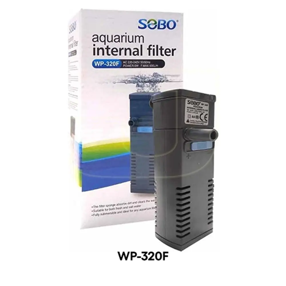 Ürün görseli: Sobo WP-320F 300 lt/h Akvaryum İç Filtre