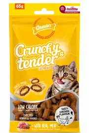 Gnawlers Crunchy Tavuklu Prebiotik Destekli Kedi Ödül Maması 65gr