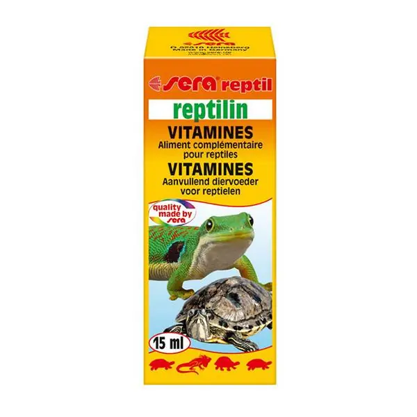 Ürün görseli: Sera Reptilin 15ml Kaplumbağa Sağlık Bakımı