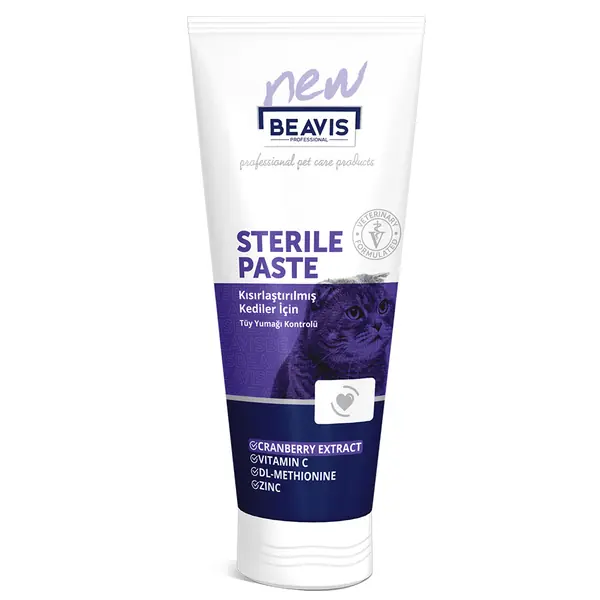 Ürün görseli: Beavis Kısırlaştırılmış Kediler için Vitamin & Mineralli Malt Paste 85 ML