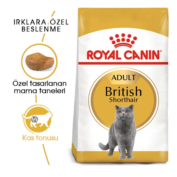 Ürün görseli: Royal Canin British Shorthair Yetişkin Kedi Maması 2kg