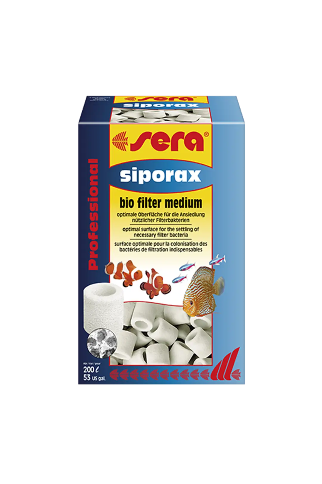 Ürün görseli: Sera Siporax 1000 Ml Filtre Malzemesi